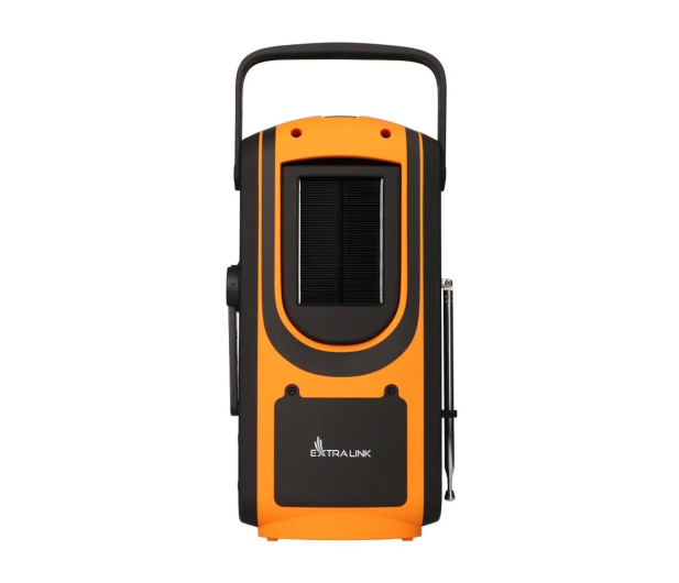 ExtraLink SR-6000 SOLARNE Z KORBKĄ DYNAMO POWERBANK 6000MAH Z LATARKĄ - 1570092 - zdjęcie 3